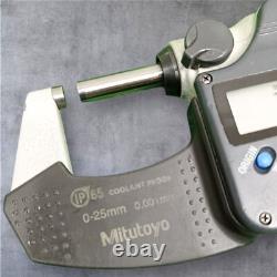 Mitutoyo Coolant Proof Micrometer MDC-25PX 293-240-30 0-25mm Digital IP65 Tool