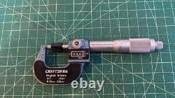 Mitutoyo Craftsman #38666 Hybrid Micrometer English (Analog) & Metric (Digital)