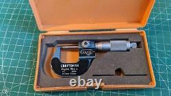 Mitutoyo Craftsman #38666 Hybrid Micrometer English (Analog) & Metric (Digital)
