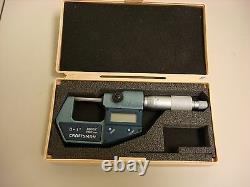 Mitutoyo Craftsman Digital Micrometer 293-761-cr3, 0-1, 0.00005, 0.001mm