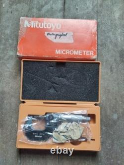 Mitutoyo Crimp Height Digit Counter Outside Micrometer 0-25mm / 0.01mm Metric