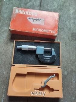Mitutoyo Crimp Height Digit Counter Outside Micrometer 0-25mm / 0.01mm Metric