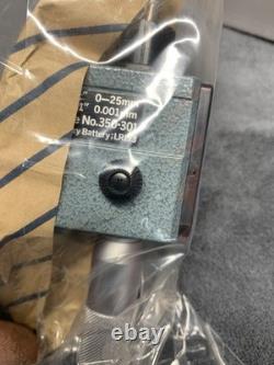 Mitutoyo DIGIMATIC Micrometer Head 0-1 0-25mm #350-301 (NOS) Sealed