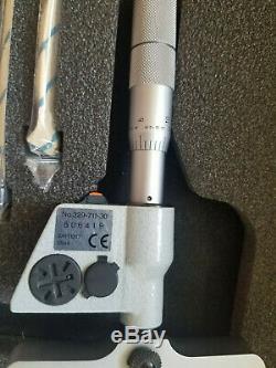 Mitutoyo DMC 4-6 Digital Depth Micrometer With Case And Rods #329-711-30