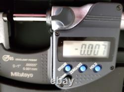 Mitutoyo Digi-Matic Micrometer #293-340-30 Coolant Proof 0-1.00005-0.001mm