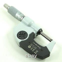 Mitutoyo Digimatic 0-1/0-25mm Micrometer IP65 Coolant Proof. 00005/. 001mm Grad