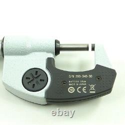 Mitutoyo Digimatic 0-1/0-25mm Micrometer IP65 Coolant Proof. 00005/. 001mm Grad