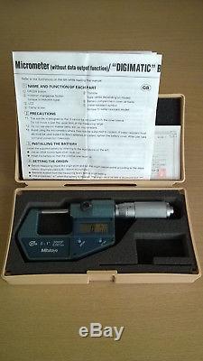Mitutoyo Digimatic 150mm Vernier Calipers / 25mm Micrometer Measuring Tools Set