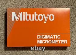 Mitutoyo Digimatic 293-960-30 OD Micrometer Set 0-3 0.00005 Grad
