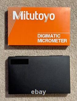 Mitutoyo Digimatic 293-960-30 OD Micrometer Set 0-3 0.00005 Grad