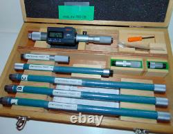 Mitutoyo Digimatic 337-302 Ext Rod Tubular Metric I. D Micrometer 200mm 1500mm