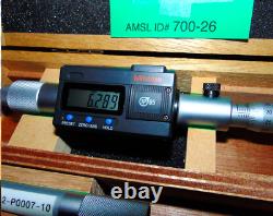 Mitutoyo Digimatic 337-302 Ext Rod Tubular Metric I. D Micrometer 200mm 1500mm