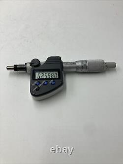 Mitutoyo Digimatic 350-354-10 Digital Micrometer Head with LCD Display, Qty2