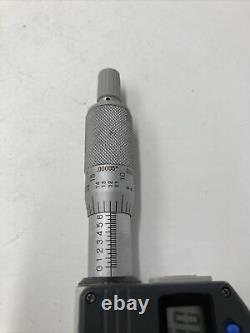 Mitutoyo Digimatic 350-354-10 Digital Micrometer Head with LCD Display, Qty2