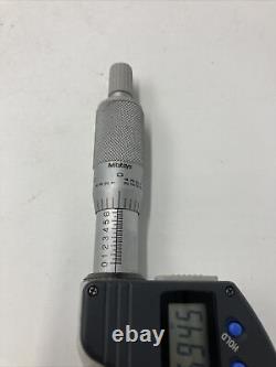 Mitutoyo Digimatic 350-354-10 Digital Micrometer Head with LCD Display, Qty2