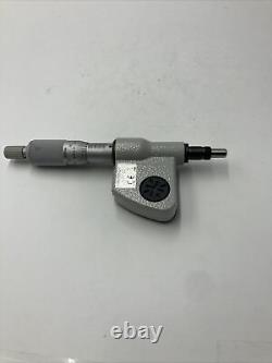 Mitutoyo Digimatic 350-354-10 Digital Micrometer Head with LCD Display, Qty2