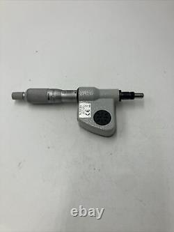 Mitutoyo Digimatic 350-354-10 Digital Micrometer Head with LCD Display, Qty2