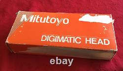 Mitutoyo Digimatic 350-712-30 Digital Micrometer Head 0-1 with LCD Display