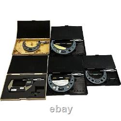 Mitutoyo Digimatic Blade Micrometer 2-3 & Blade Micrometers (2) 3-4/4-5/5-6