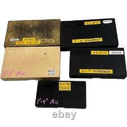 Mitutoyo Digimatic Blade Micrometer 2-3 & Blade Micrometers (2) 3-4/4-5/5-6