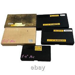Mitutoyo Digimatic Blade Micrometer 2-3 & Blade Micrometers (2) 3-4/4-5/5-6