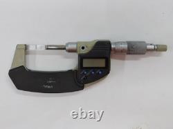 Mitutoyo Digimatic Blade Micrometer 422-330, 0-1.00005 (e) Working