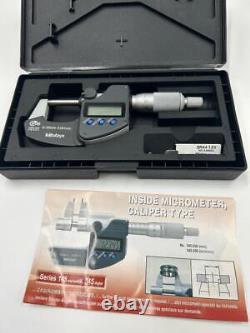 Mitutoyo Digimatic Coolant Proof Micrometer with Case & Manual with Tracking
