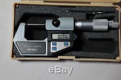 Mitutoyo Digimatic Digital Micrometer 0-25mm, 395-541, Near New, Made in Japan