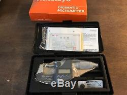 Mitutoyo Digimatic Digital Micrometer 293-349-30, 0-1 range, NEW
