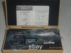 Mitutoyo Digimatic Digital Micrometer 293-765-10 Made in Japan with Case & Manual