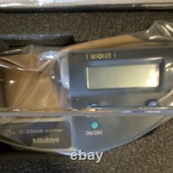 Mitutoyo Digimatic Digital Micrometer Electronic 0-30mm 0.001mm