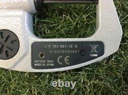 Mitutoyo Digimatic Digital Micrometer MDQ-55M 293-661-10 IP54 0-30mm 0.001mm USE