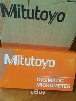 Mitutoyo Digimatic Micrometer 0-1, 0-25mm. 293-831-30! Made In Japan