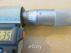 Mitutoyo Digimatic Micrometer, 1-2, Model 293-722-30.00005 Res, Case, Nice