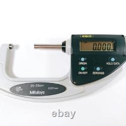 Mitutoyo Digimatic Micrometer 293-667 MDQ-55M 25-55mm 0.001mm Japan AH177 T