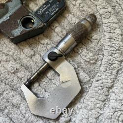 Mitutoyo Digimatic Micrometer 293-765-30 + Tesa Outside Micrometer 0-1