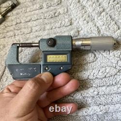 Mitutoyo Digimatic Micrometer 293-765-30 + Tesa Outside Micrometer 0-1