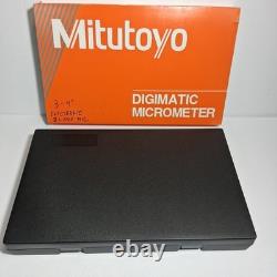 Mitutoyo Digimatic Micrometer. 422-333-30, 3-4