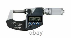 Mitutoyo Digimatic Micrometer, IP65, 0-1