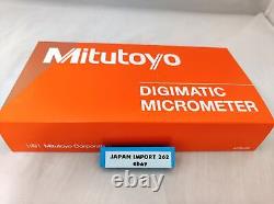 Mitutoyo Digimatic Micrometer MDC-25MX 293-230-30 Spc Output Range 025mm