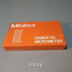Mitutoyo Digimatic Micrometer MDC-50PJ 25-50mm with Case VG limited From JAPAN