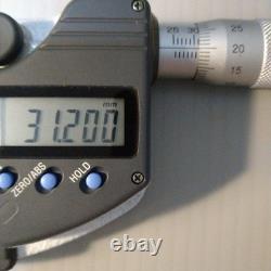 Mitutoyo Digimatic Micrometer MDC-50PJ 25-50mm with Case VG limited From JAPAN
