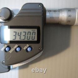 Mitutoyo Digimatic Micrometer MDC-50PJ 25-50mm with Case VG limited From JAPAN