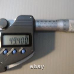 Mitutoyo Digimatic Micrometer MDC-50PJ 25-50mm with Case VG limited From JAPAN