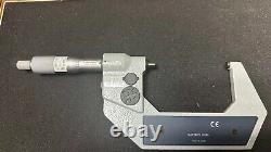 Mitutoyo Digimatic Micrometer Set 293-721-30 0-1 722 1-2 723 2-3 0-3 withCase 232A