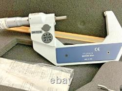 Mitutoyo Digimatic Micrometer Set 293-721-30 0-1 722 1-2 723 2-3 0-3 withCase 232A