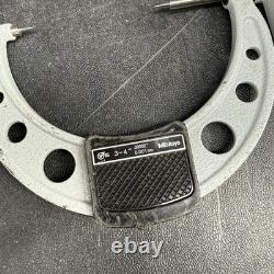 Mitutoyo Digimatic Micrometer mitutoyo mitutoyo 342-354-30 3-4.00005 0.001mm