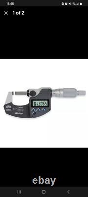 Mitutoyo Digimatic Micrometer with Certification 293-340IP65 Digital Outside Micro