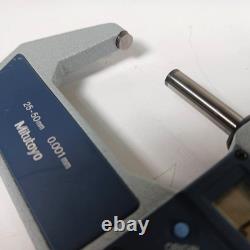 Mitutoyo Digimatic Outside Micrometer 293-422-20 MDC-50M 25-50mm Japan / AJ1024T