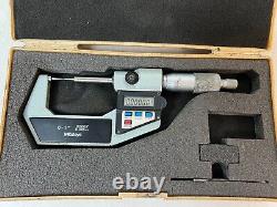 Mitutoyo Digimatic Point Micrometer 342-711-10 0-1 in. 00005/0.001mm READ